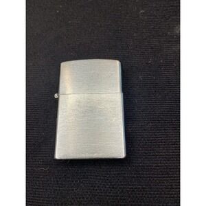 Vintage NESOR Lighter brushed Silvertone unengraved Korea